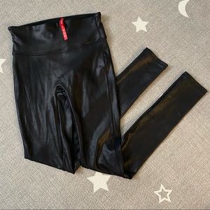 Spanx Faux Leather Leggings